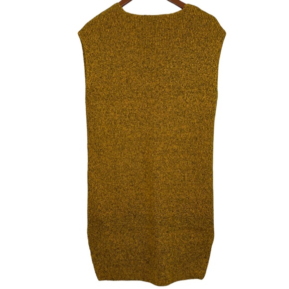 ATMOSPHERE V Neck Marled Knit Sweater Tunic / Dress with Pockets - Picture 2 of 12